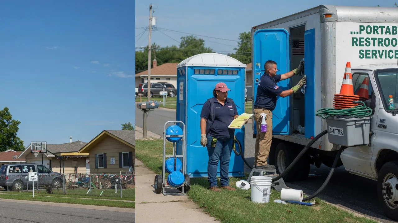 Portable Toilet Rental in Goodman, MO near me